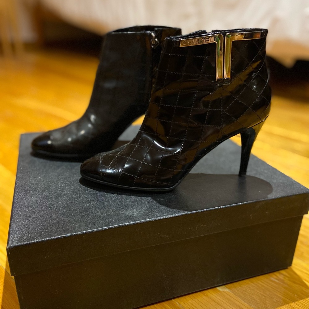 Authentic Chanel Booties - Picture 2 of 12